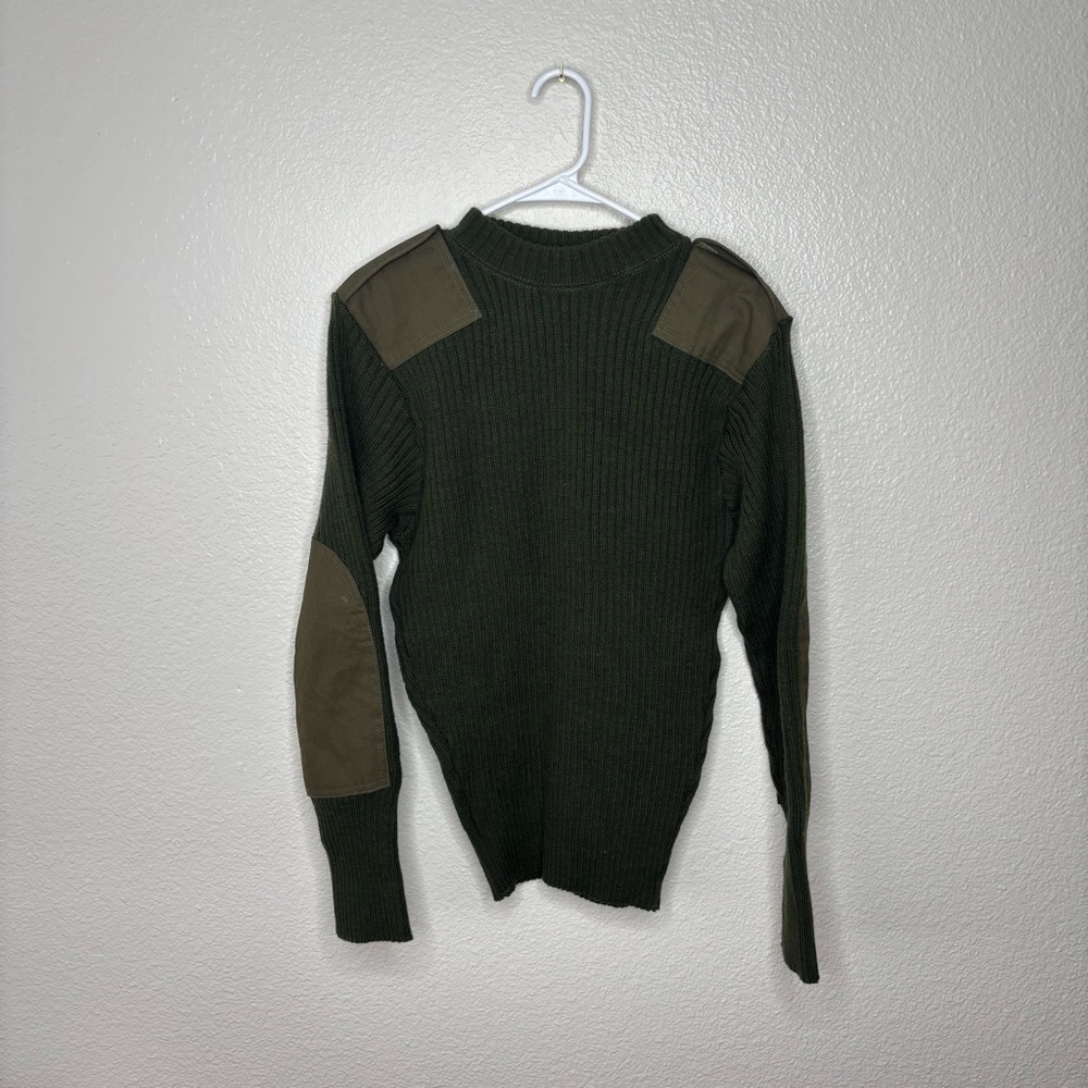 Defense Logistics Agency Vallor Collection 100% Wool Sweater Mens Size 40 EUC